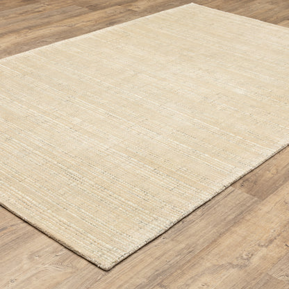 Oriental Weavers Circa CIR03 soft area rug featuring textured design in beige/ ivory tones