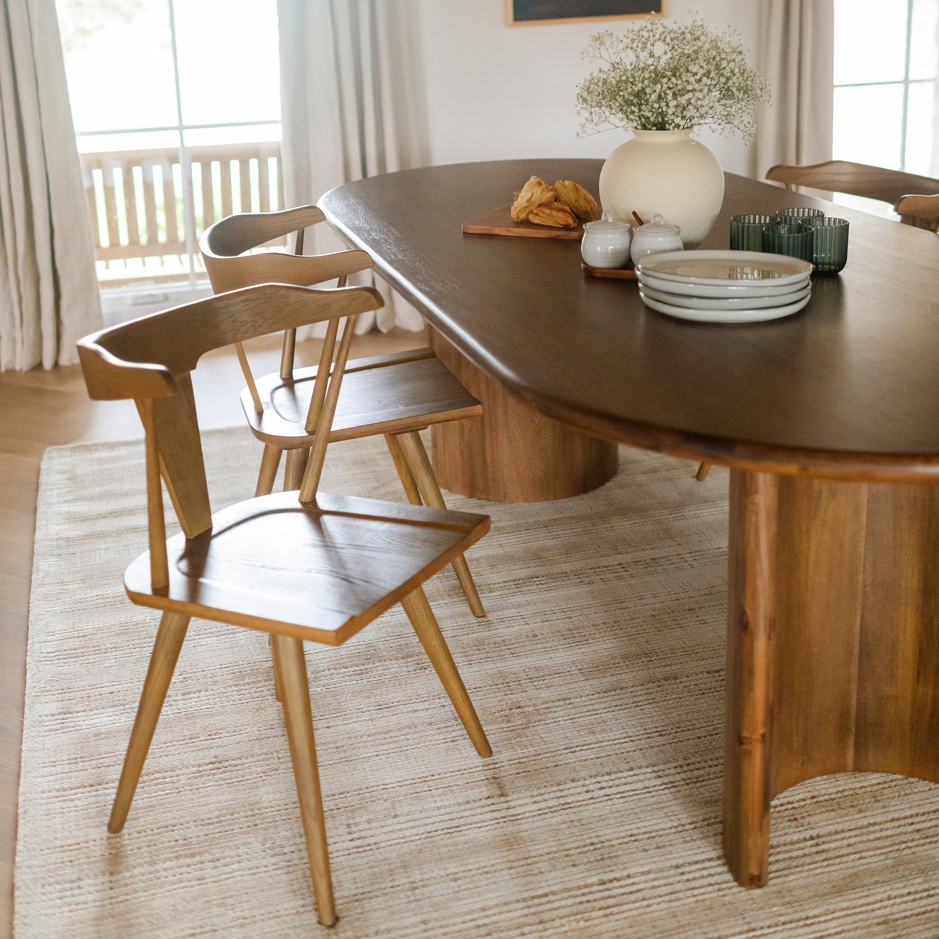 Oriental Weavers Circa CIR03 soft area rug featuring textured design in beige/ ivory tones