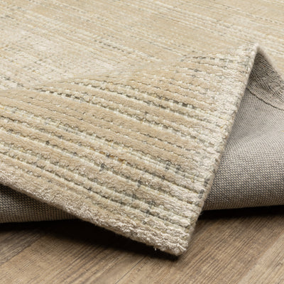 Oriental Weavers Circa CIR03 soft area rug featuring textured design in beige/ ivory tones