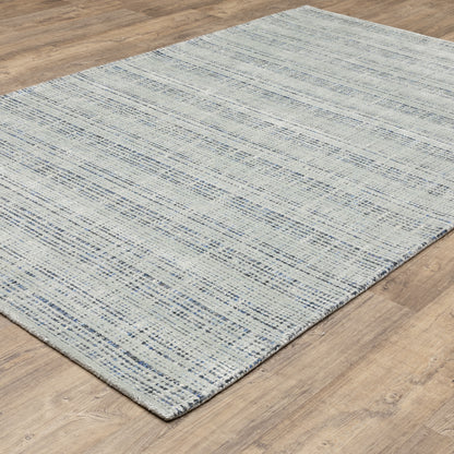 Oriental Weavers Circa CIR05 soft traditional rug featuring textured design in grey/ blue tones