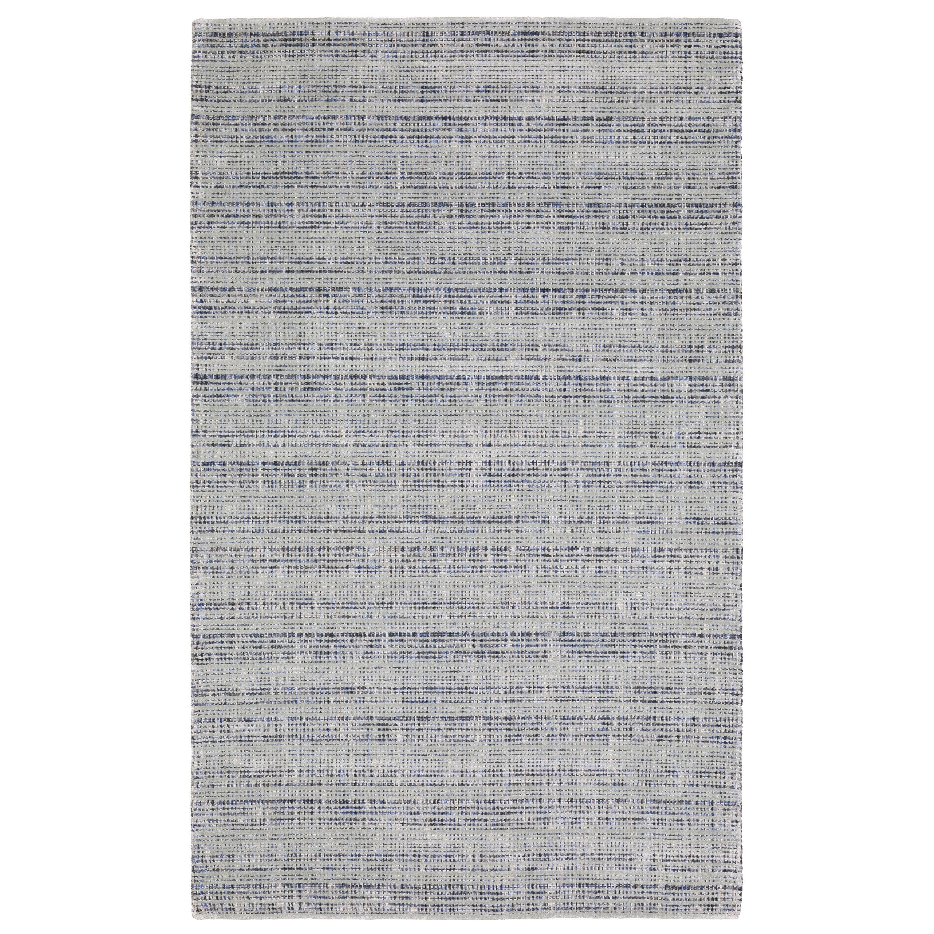 Oriental Weavers Circa CIR05 soft traditional rug featuring textured design in grey/ blue tones