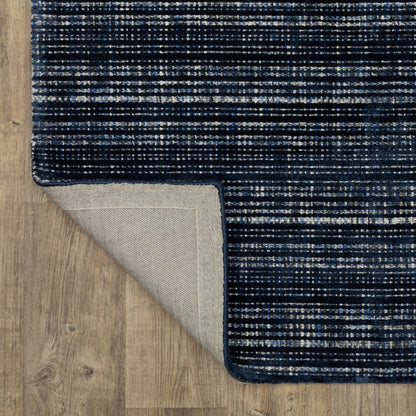 Oriental Weavers Circa CIR06 soft area rug featuring textured design in navy/ blue tones
