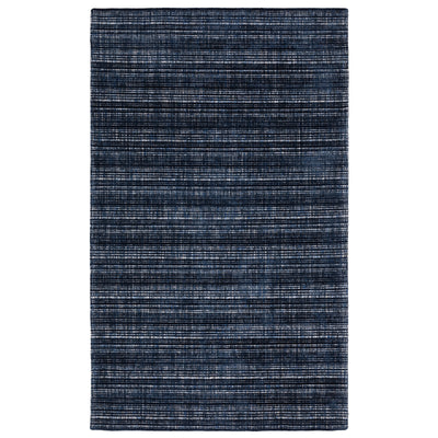 Oriental Weavers Circa CIR06 soft area rug featuring textured design in navy/ blue tones