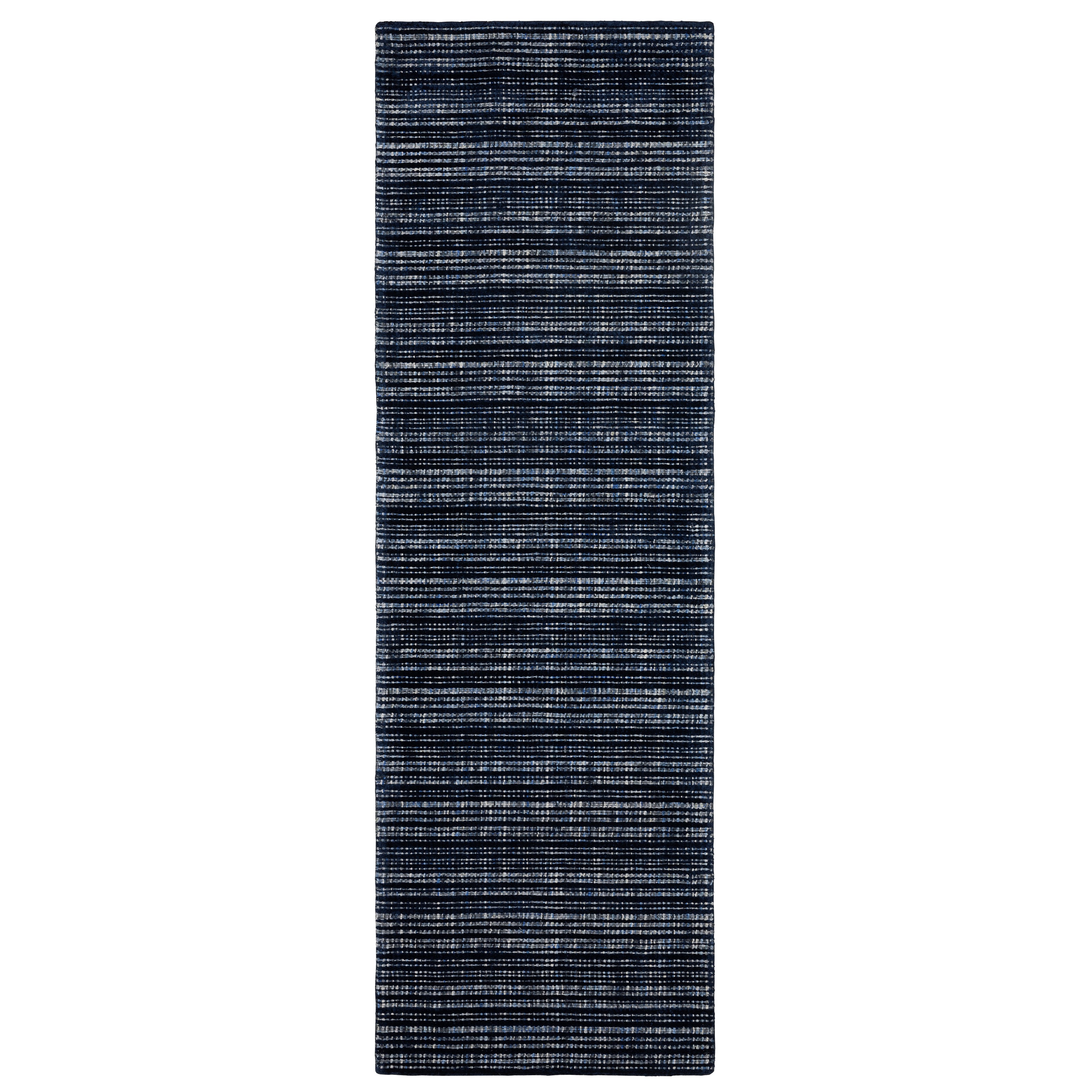 Oriental Weavers Circa CIR06 soft area rug featuring textured design in navy/ blue tones