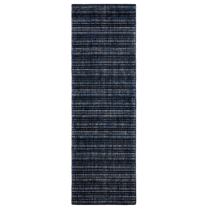 Oriental Weavers Circa CIR06 soft area rug featuring textured design in navy/ blue tones