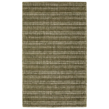 Oriental Weavers Circa CIR07 soft area rug featuring textured design in green/ ivory tones