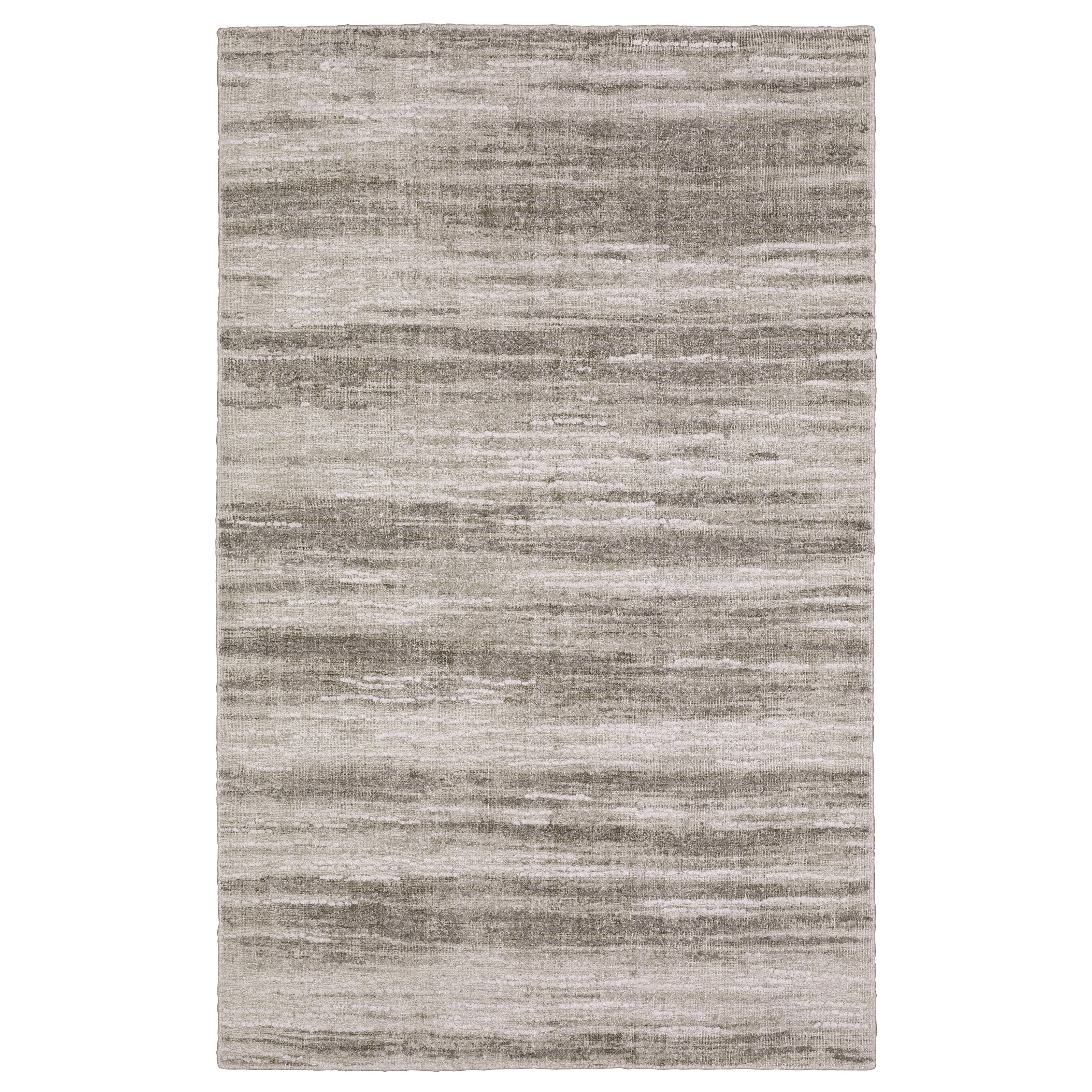 Oriental Weavers Clarke CLA01 soft modern rug featuring abstract pattern in beige/ brown tones