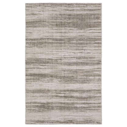 Oriental Weavers Clarke CLA01 soft modern rug featuring abstract pattern in beige/ brown tones
