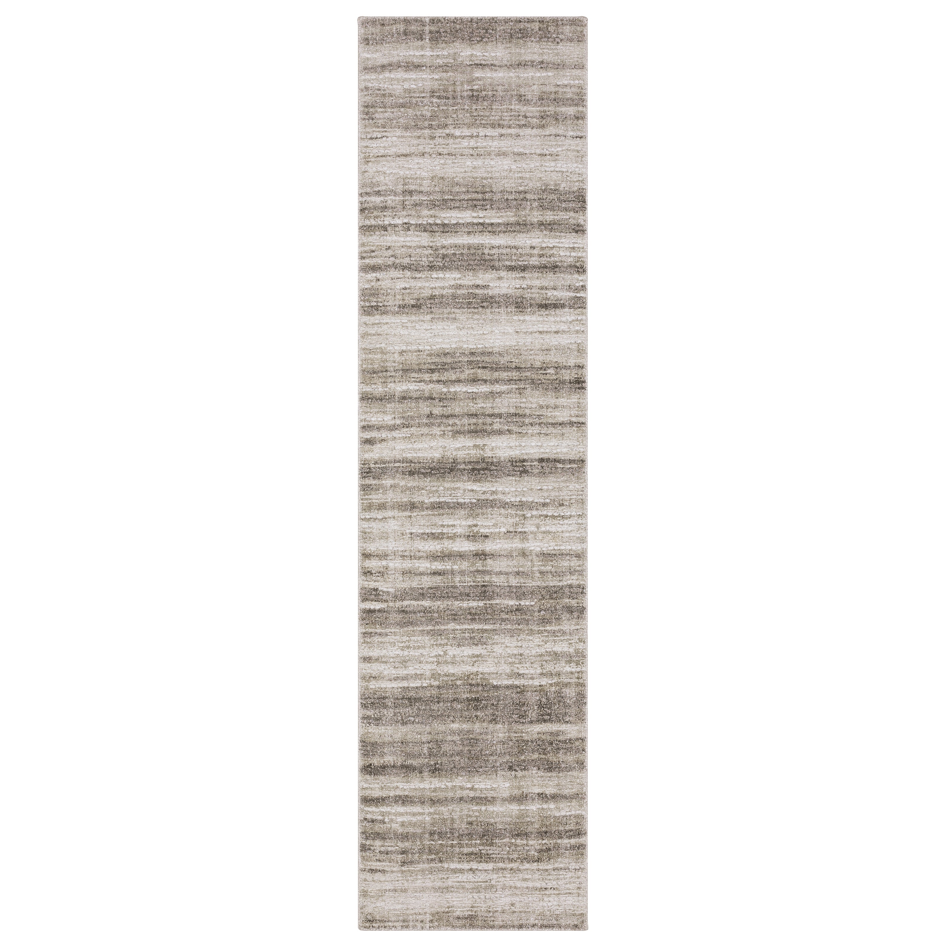 Oriental Weavers Clarke CLA01 soft modern rug featuring abstract pattern in beige/ brown tones