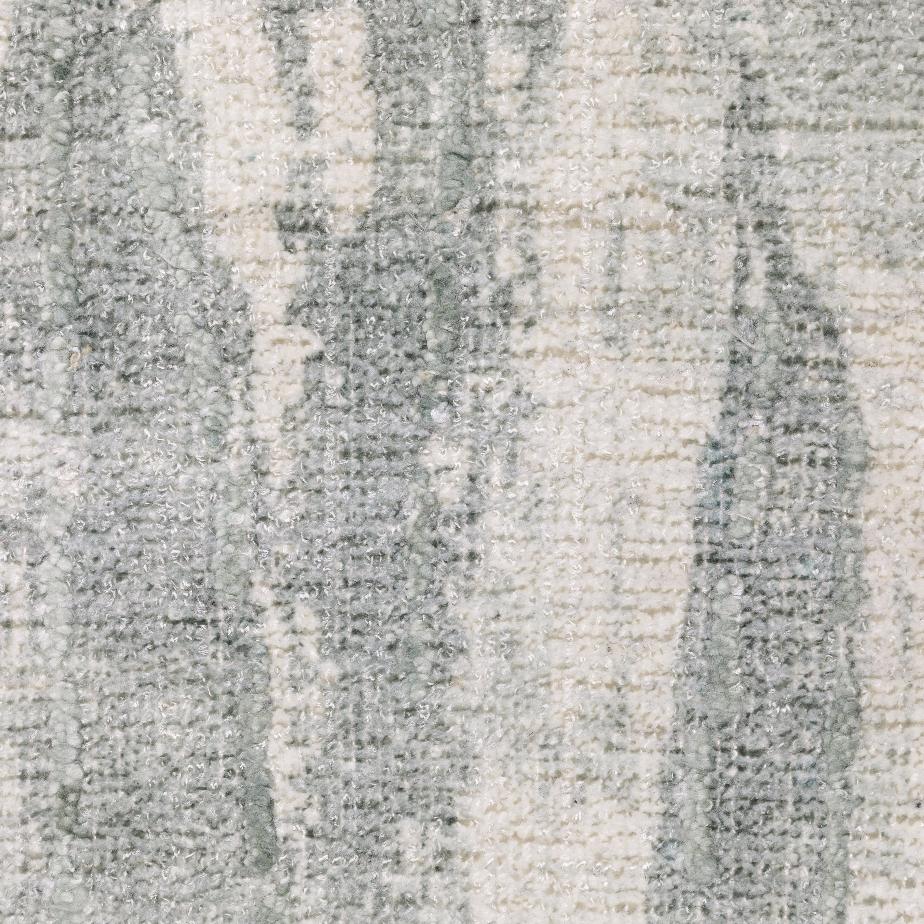 Oriental Weavers Clarke CLA03 soft modern rug featuring abstract pattern in green/ ivory tones