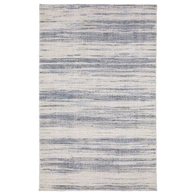 Oriental Weavers Clarke CLA04 soft modern rug featuring abstract pattern in ivory/ blue tones