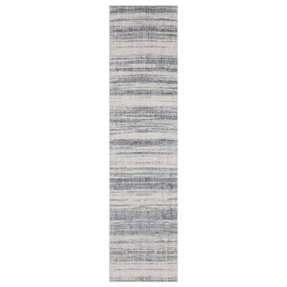 Oriental Weavers Clarke CLA04 soft modern rug featuring abstract pattern in ivory/ blue tones