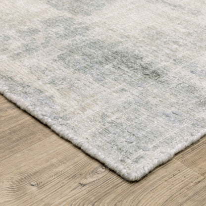 Oriental Weavers Clarke CLA05 soft modern rug featuring abstract pattern in beige/ grey tones