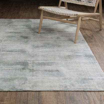 Oriental Weavers Clarke CLA05 soft modern rug featuring abstract pattern in beige/ grey tones