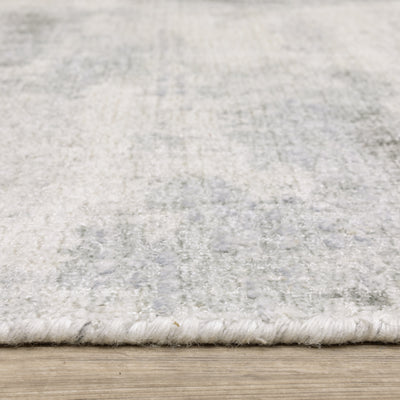Oriental Weavers Clarke CLA05 soft modern rug featuring abstract pattern in beige/ grey tones