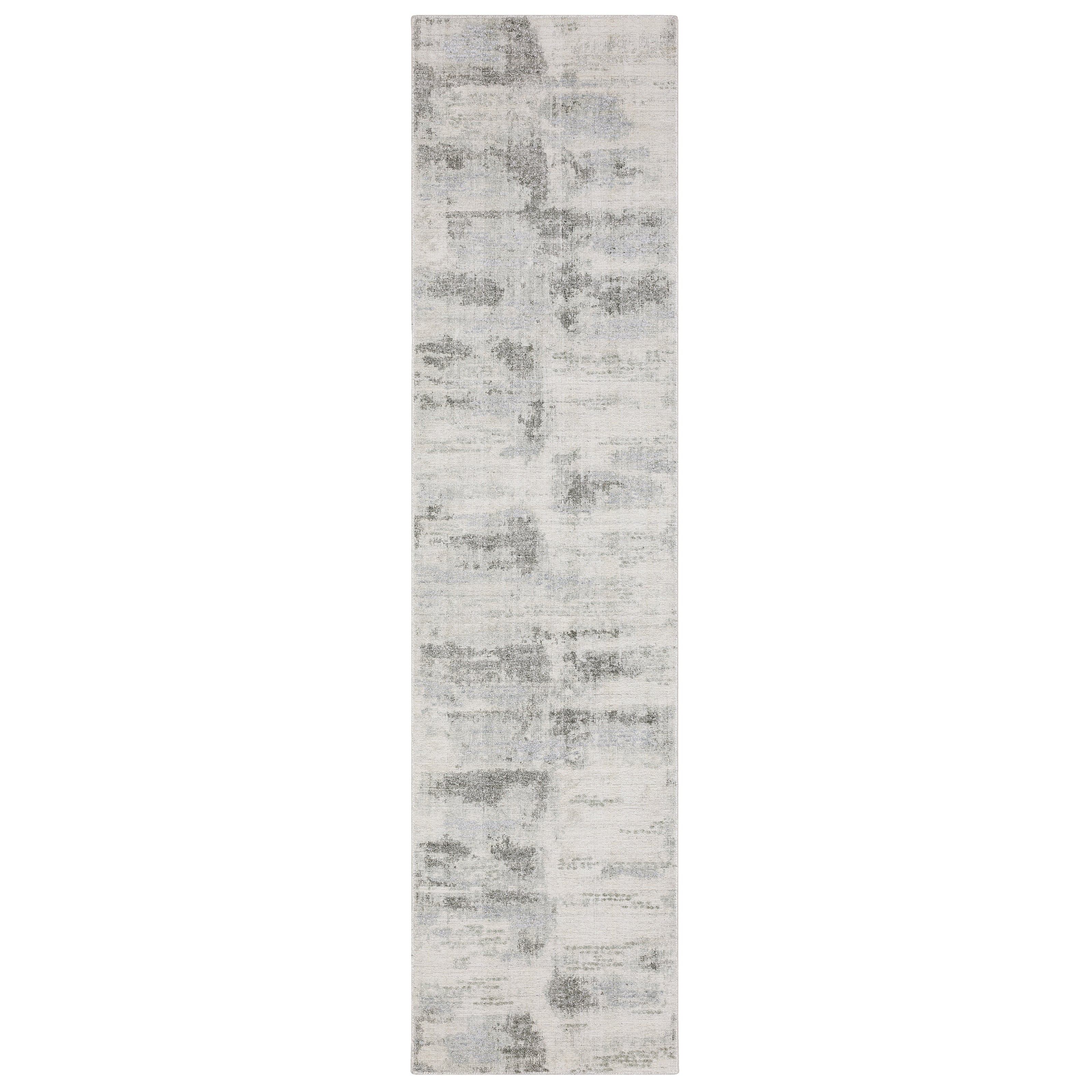 Oriental Weavers Clarke CLA05 soft modern rug featuring abstract pattern in beige/ grey tones