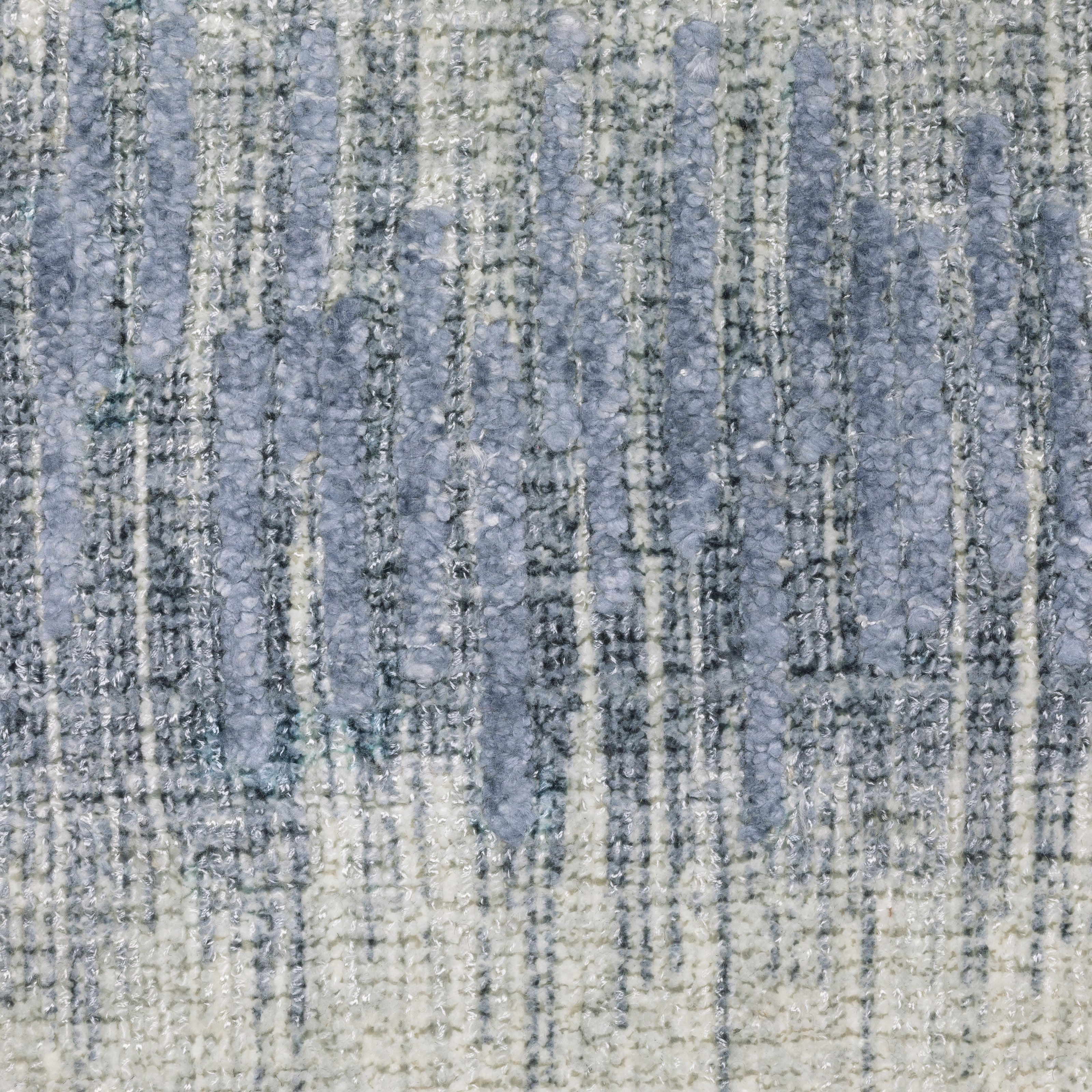 Oriental Weavers Clarke CLA06 soft modern rug featuring abstract pattern in blue/ ivory tones