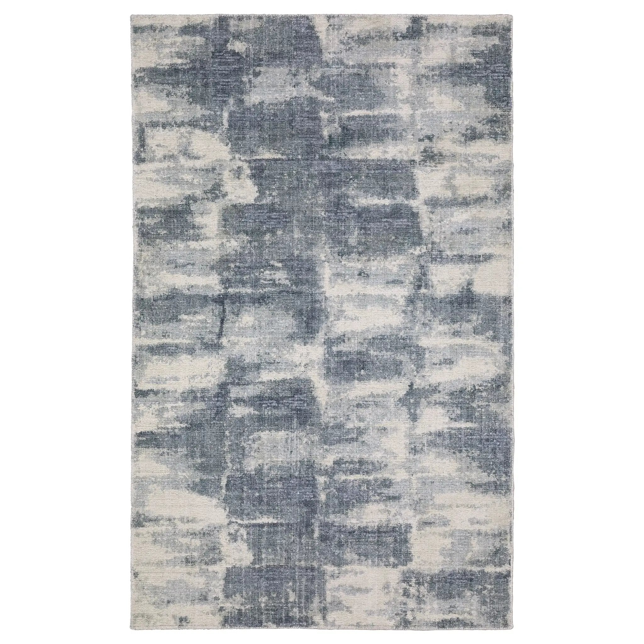 Clarke CLA07 Blue/ Ivory Area Rug by Oriental Weavers