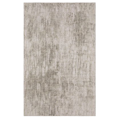 Oriental Weavers Clarke CLA08 soft modern rug featuring abstract pattern in beige/ brown tones