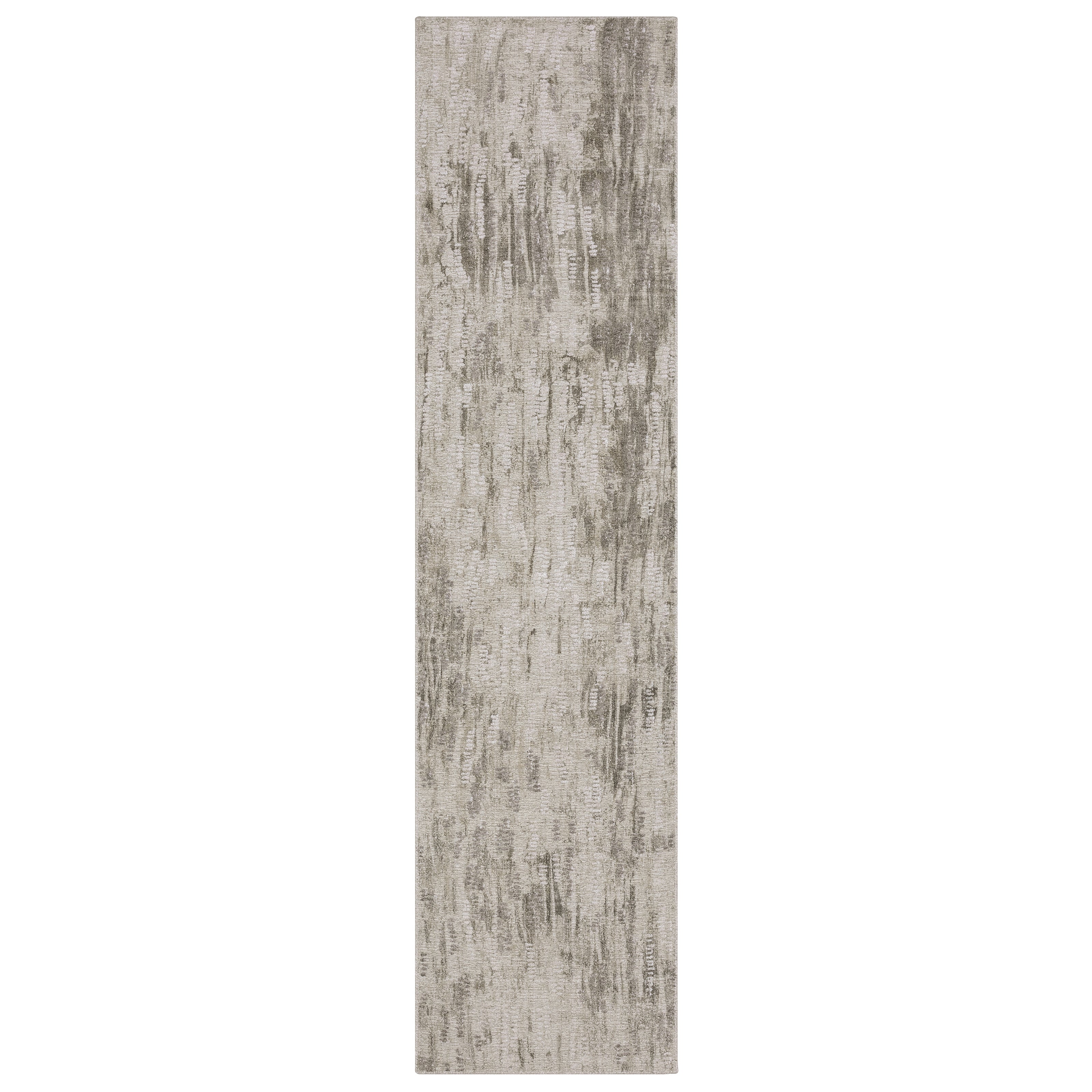 Oriental Weavers Clarke CLA08 soft modern rug featuring abstract pattern in beige/ brown tones