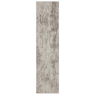 Oriental Weavers Clarke CLA08 soft modern rug featuring abstract pattern in beige/ brown tones