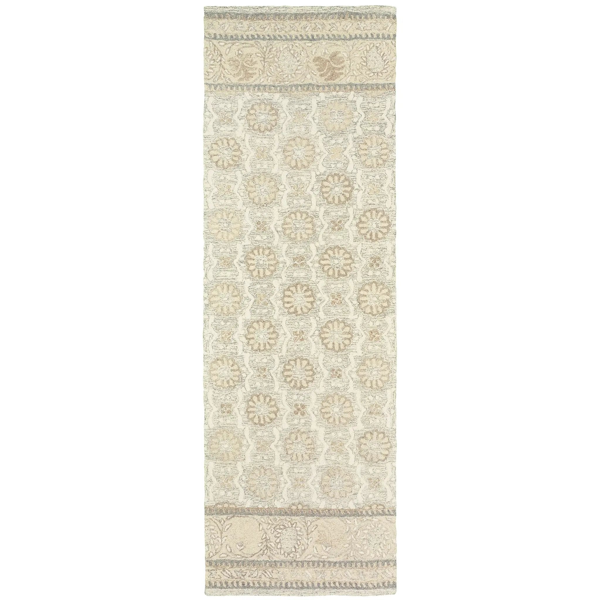 Craft 93002 Ash/ Sand Area Rug by Oriental Weavers