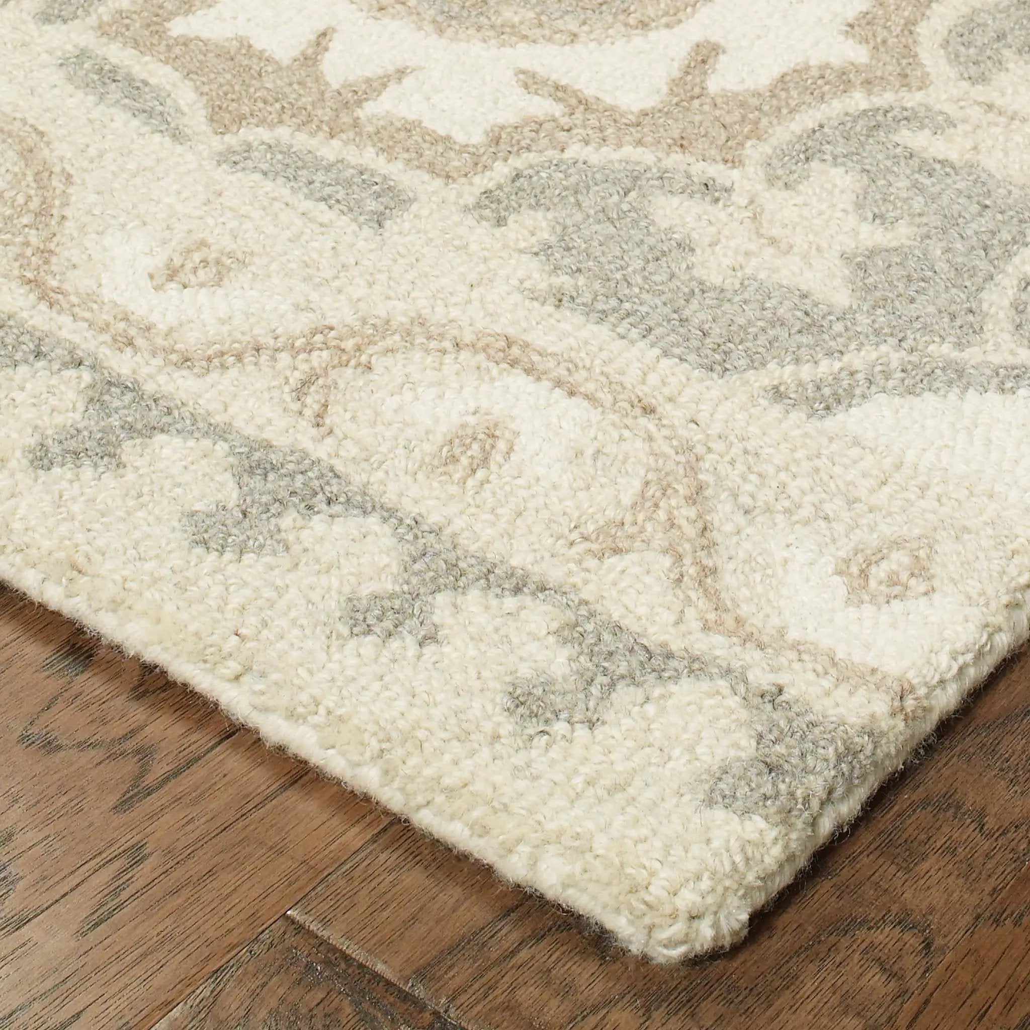 Craft 93003 Grey/ Sand Area Rug by Oriental Weavers