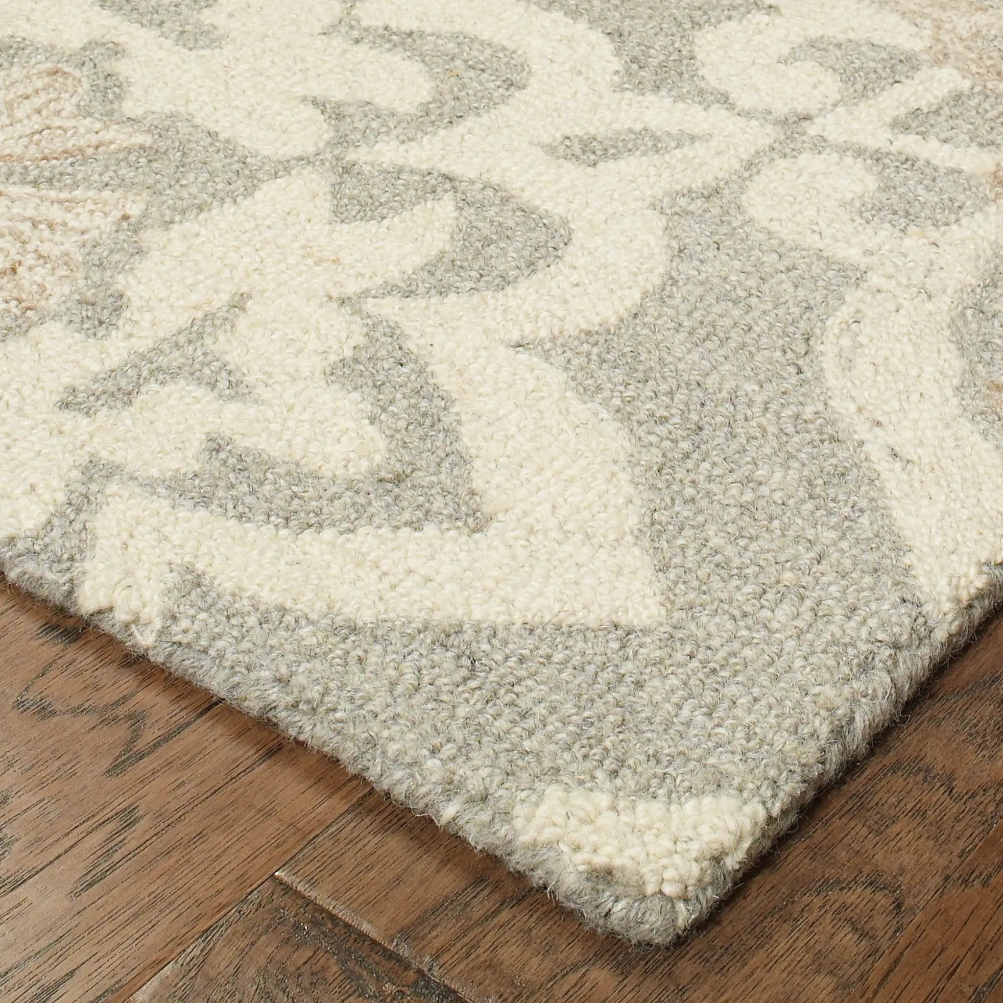 Craft 93004 Grey/ Sand Area Rug by Oriental Weavers
