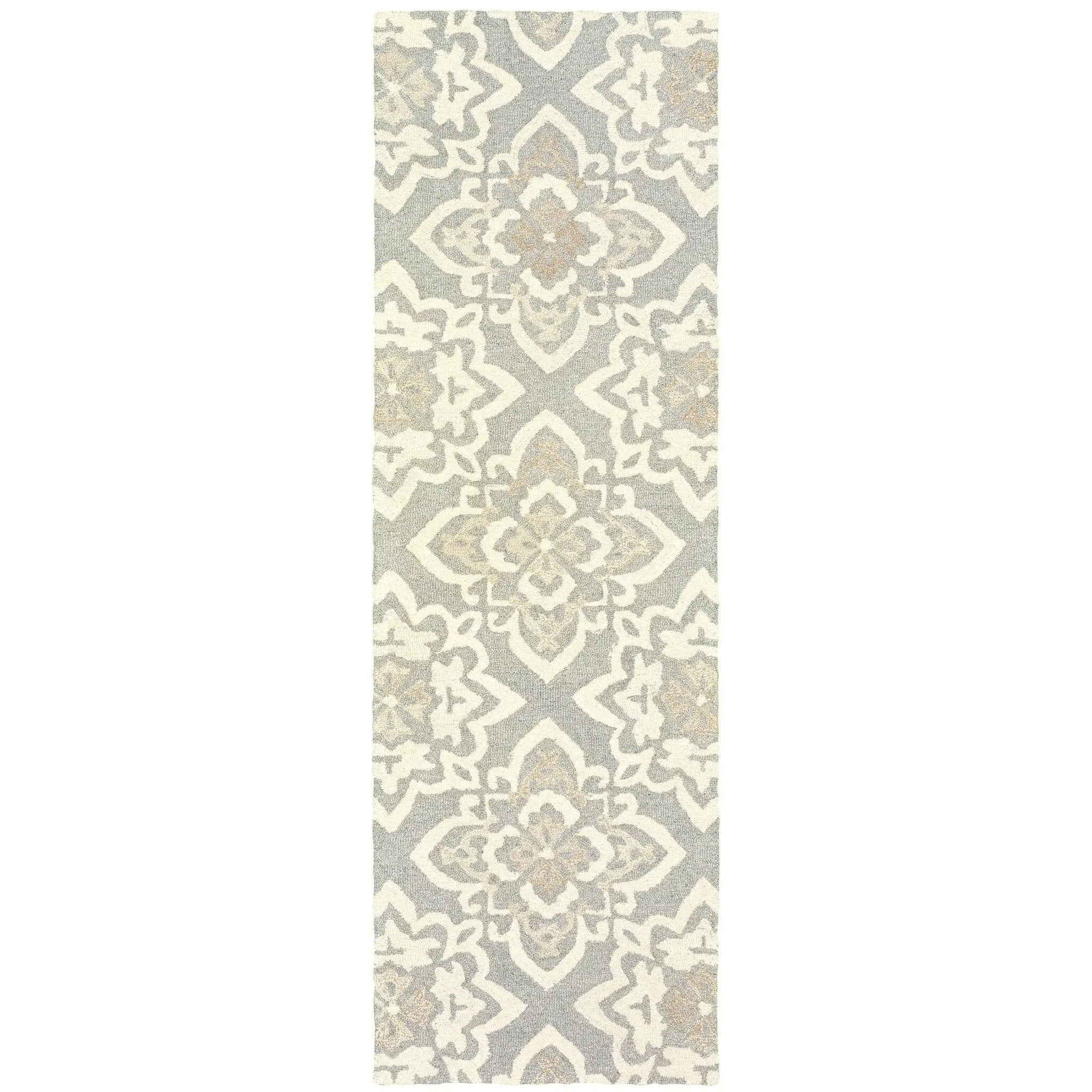 Craft 93004 Grey/ Sand Area Rug by Oriental Weavers