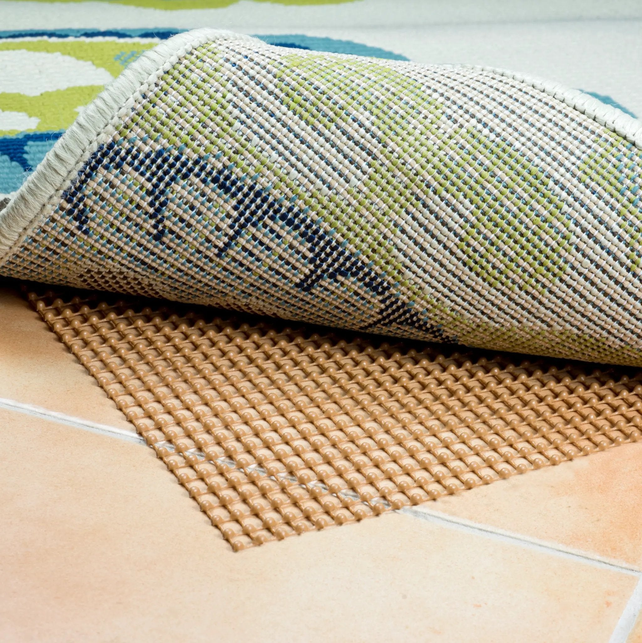 All Weather Outdoor 0007C Brown Rug Pad by Oriental Weavers