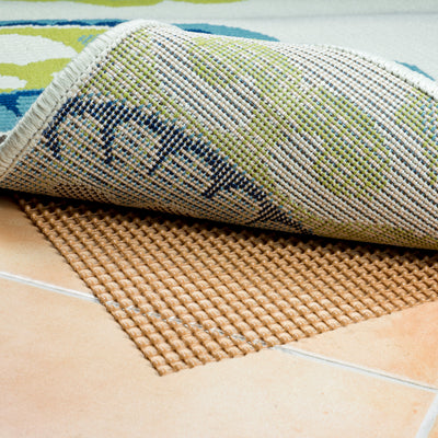 All Weather Outdoor 0007C Brown Rug Pad, brown outdoor rug pad designed for airflow, faster drying, and added rug stability.