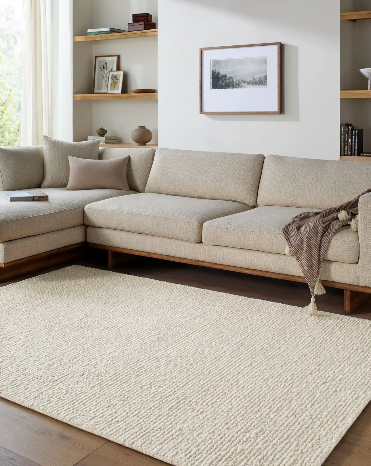 LIVABLISS Passion PAN-2303 Ivory Area Rug