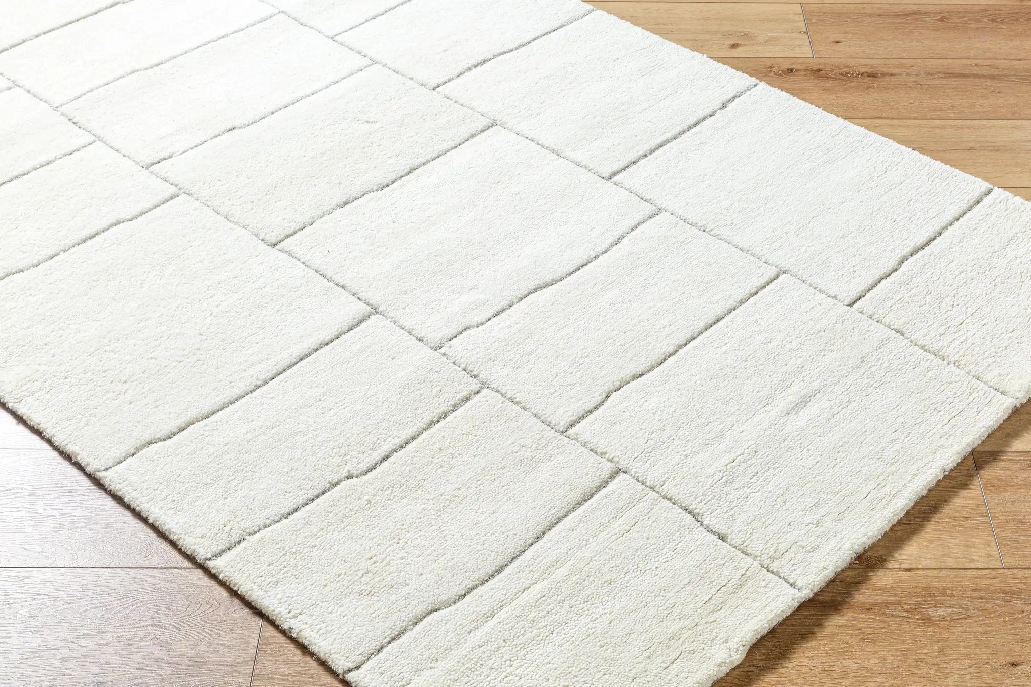 Portobello PBO-2307 Cream Area Rug by LIVABLISS