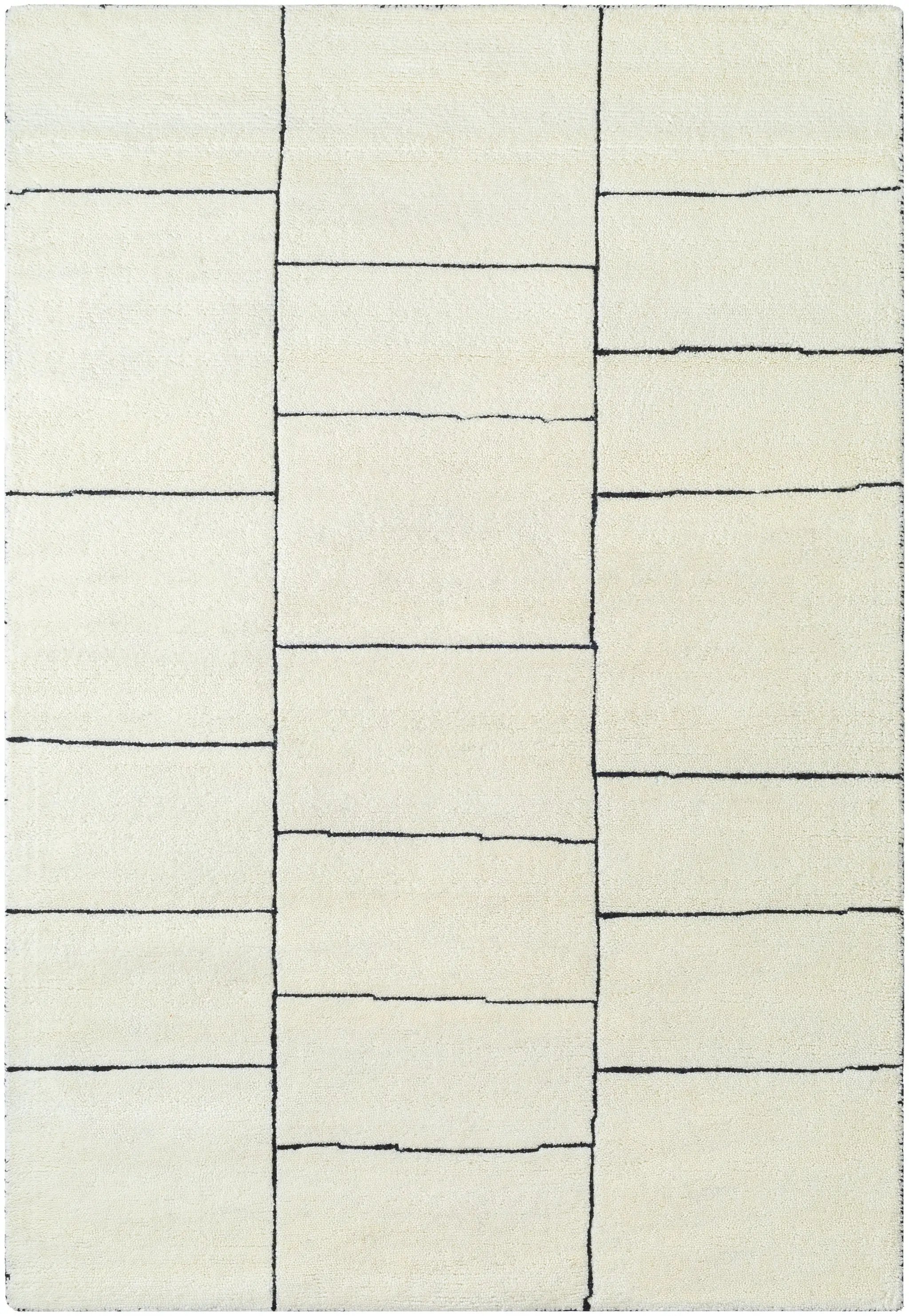 Portobello PBO-2308 Ivory Area Rug by LIVABLISS