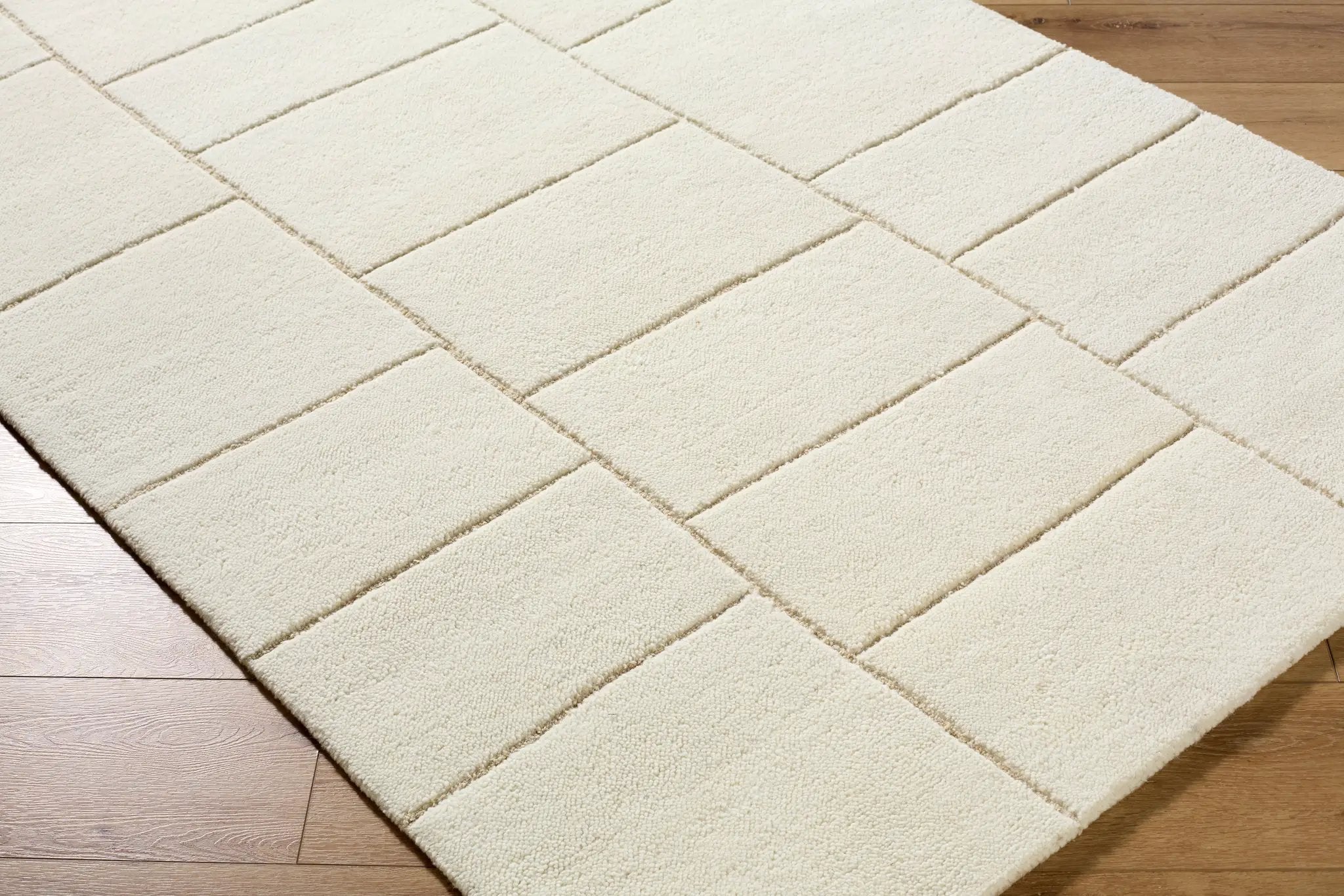 Portobello PBO-2309 Ivory Area Rug by LIVABLISS