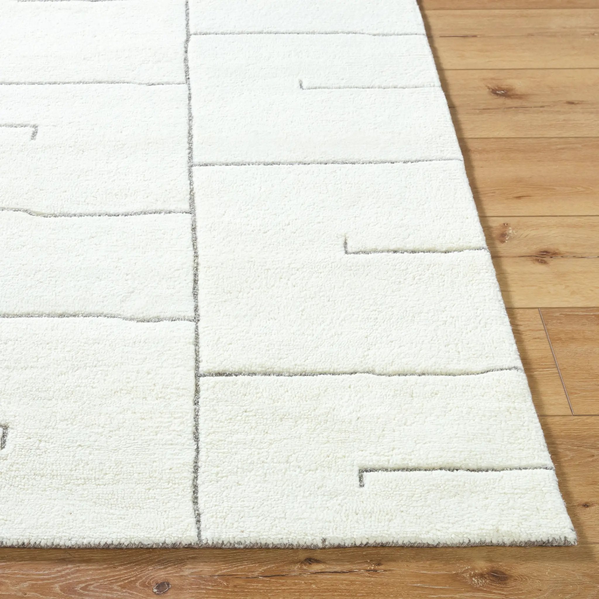 Portobello PBO-2315 Ivory Area Rug by LIVABLISS