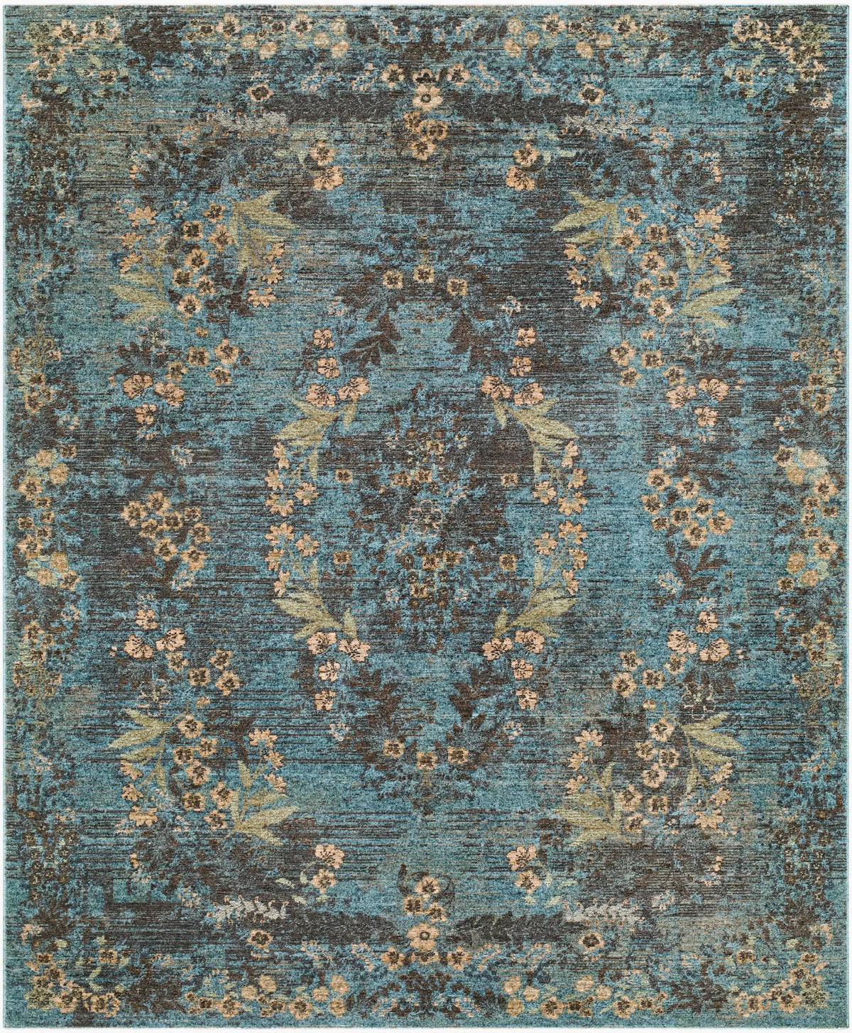 LIVABLISS Pacific PCF-2308 Teal Area Rug