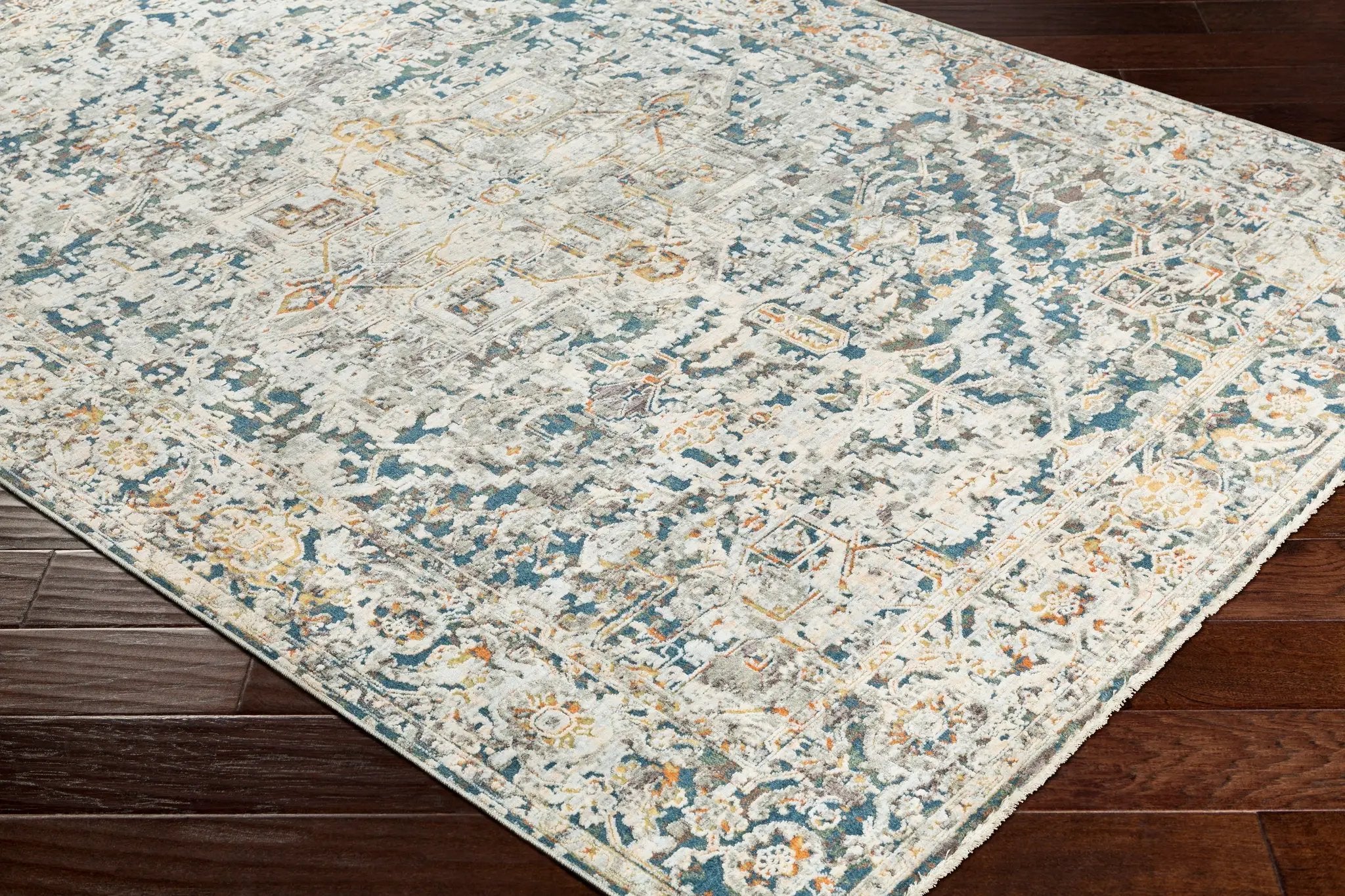 Presidential PDT-2300 Ice-Blue Area Rug by LIVABLISS