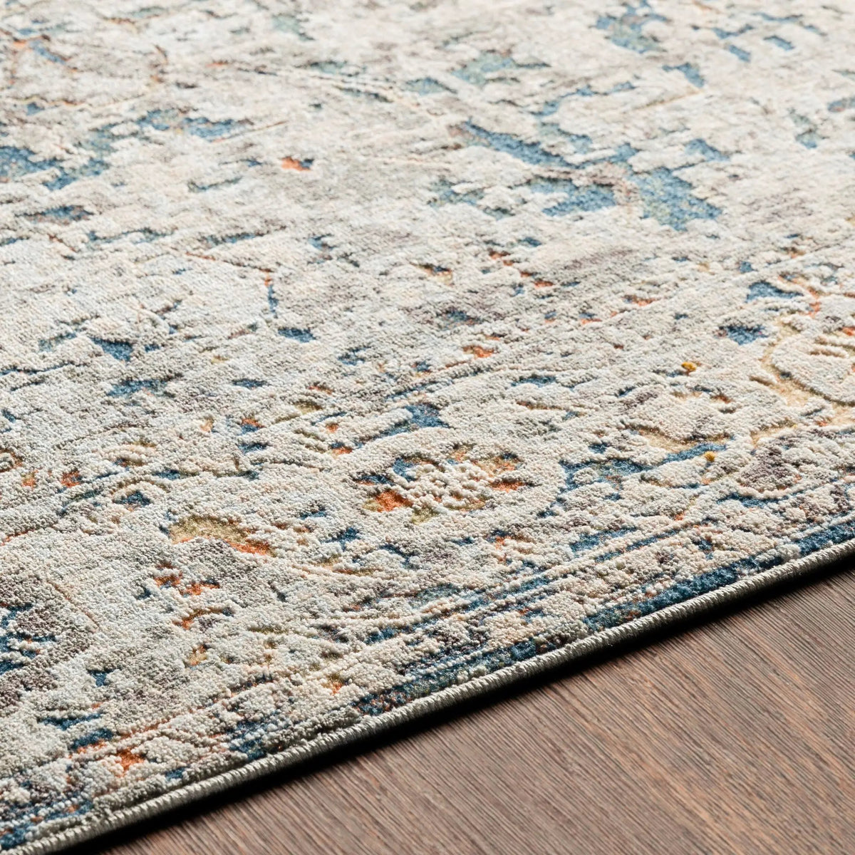 Presidential PDT-2300 Ice-Blue Area Rug by LIVABLISS