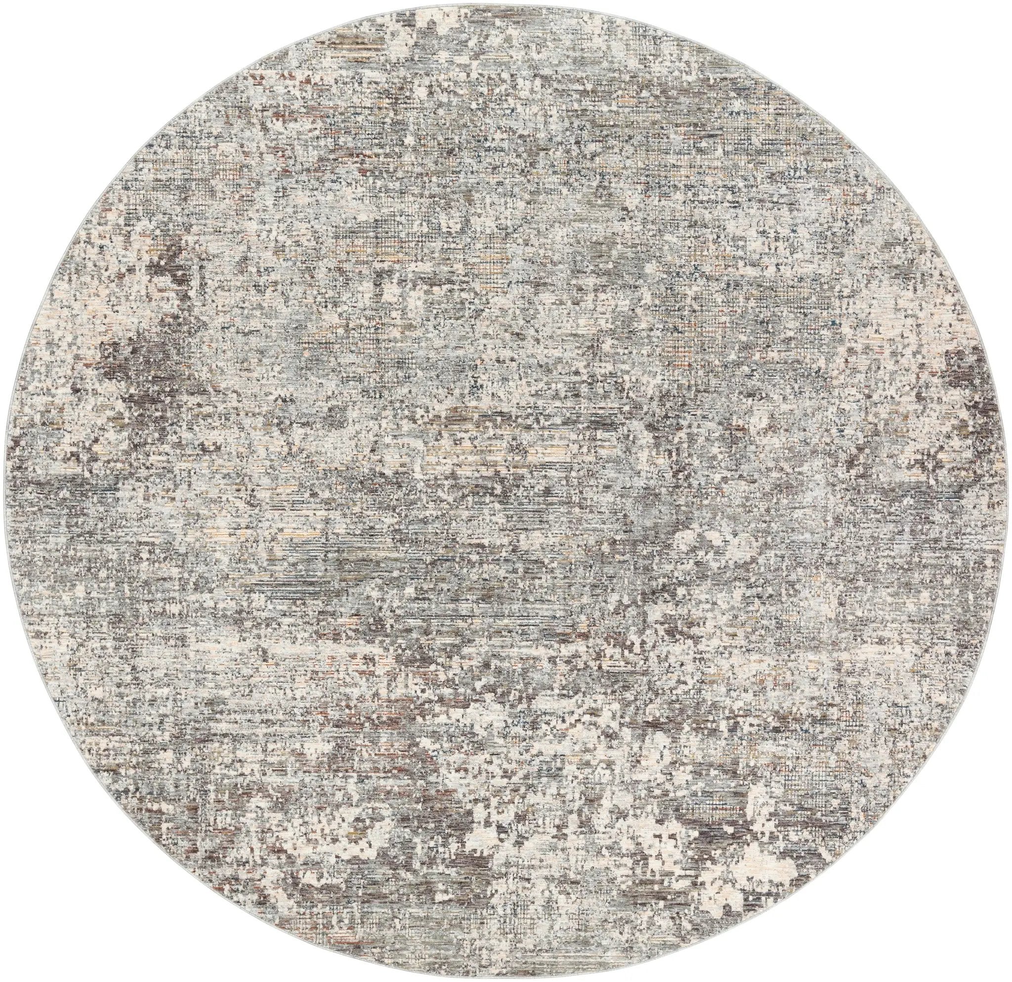 Presidential PDT-2303 Ice-Blue Area Rug by LIVABLISS