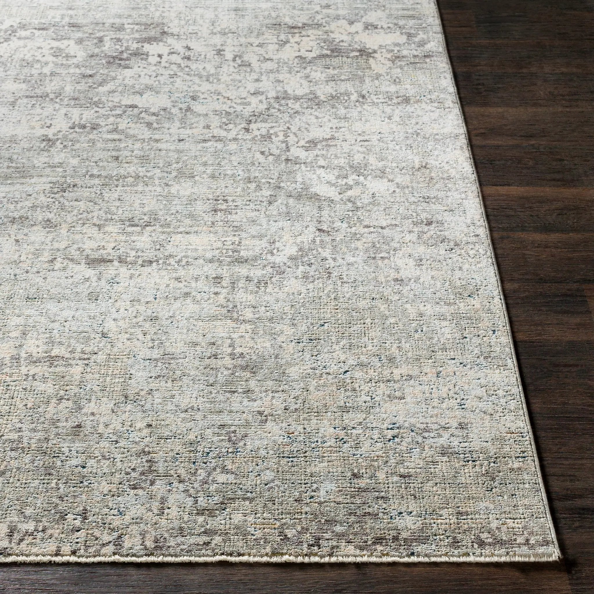 Presidential PDT-2303 Ice-Blue Area Rug by LIVABLISS