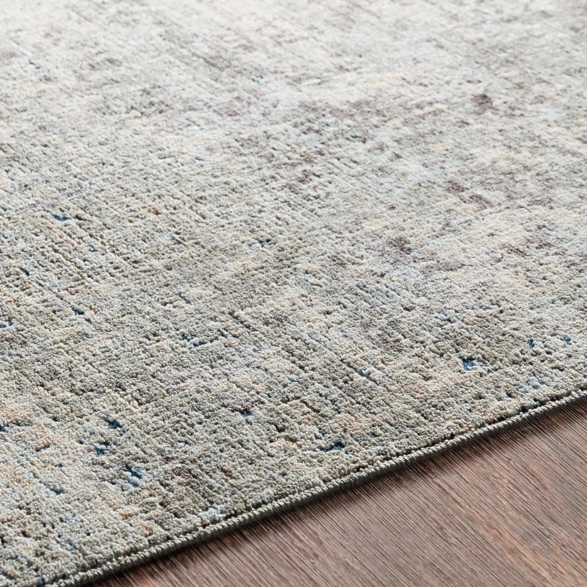 Presidential PDT-2303 Ice-Blue Area Rug by LIVABLISS