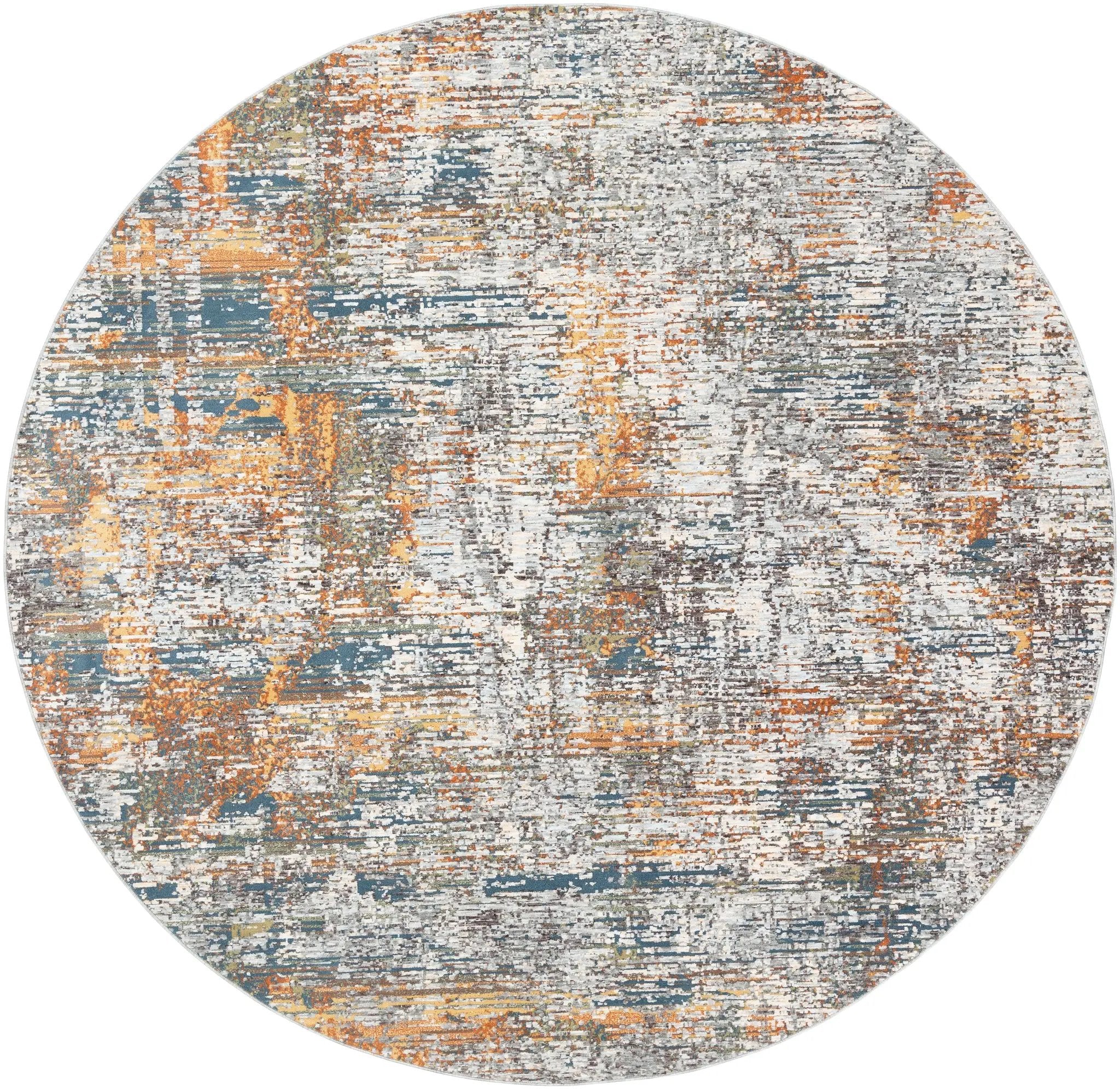 Presidential PDT-2305 Blue Area Rug by LIVABLISS