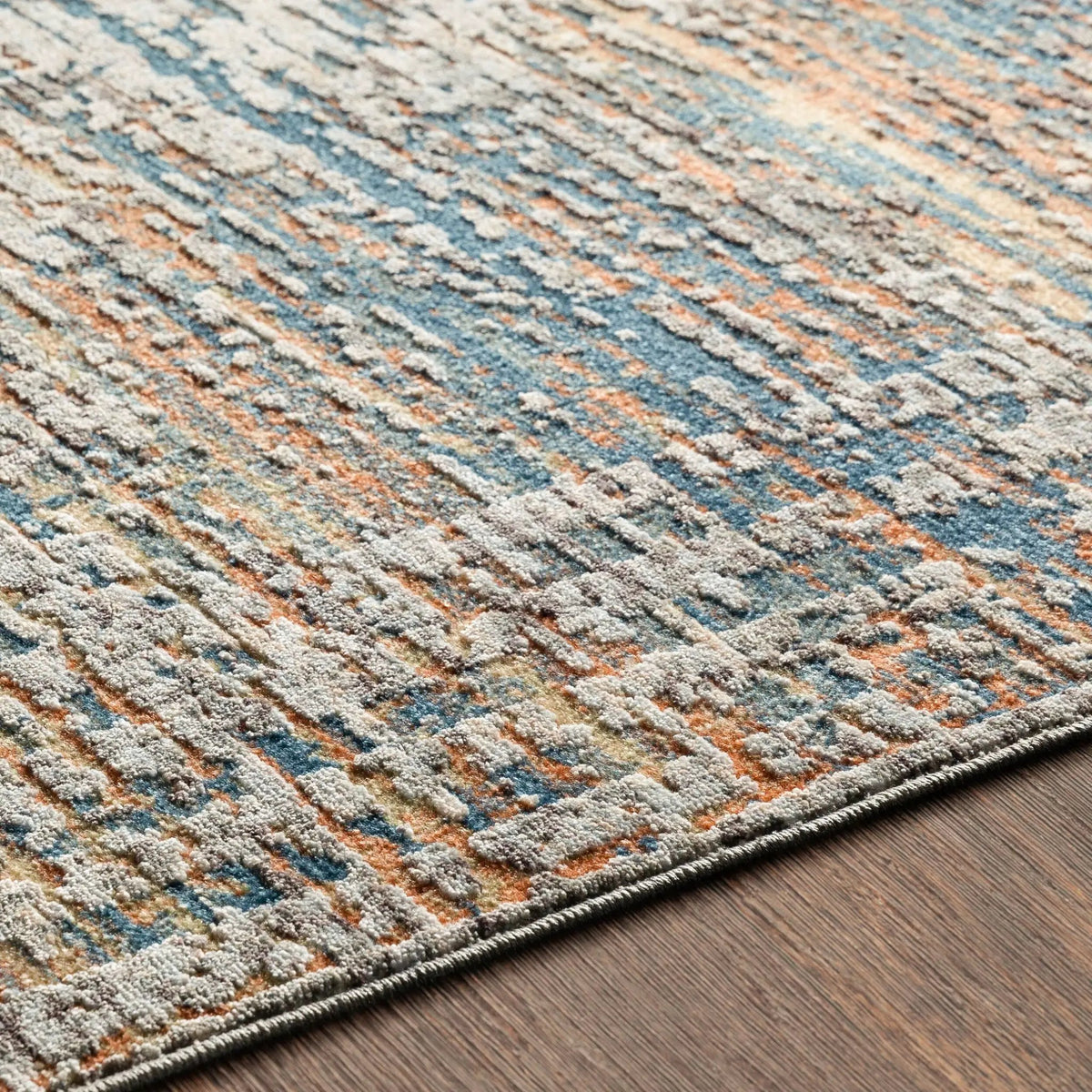 Presidential PDT-2305 Blue Area Rug by LIVABLISS