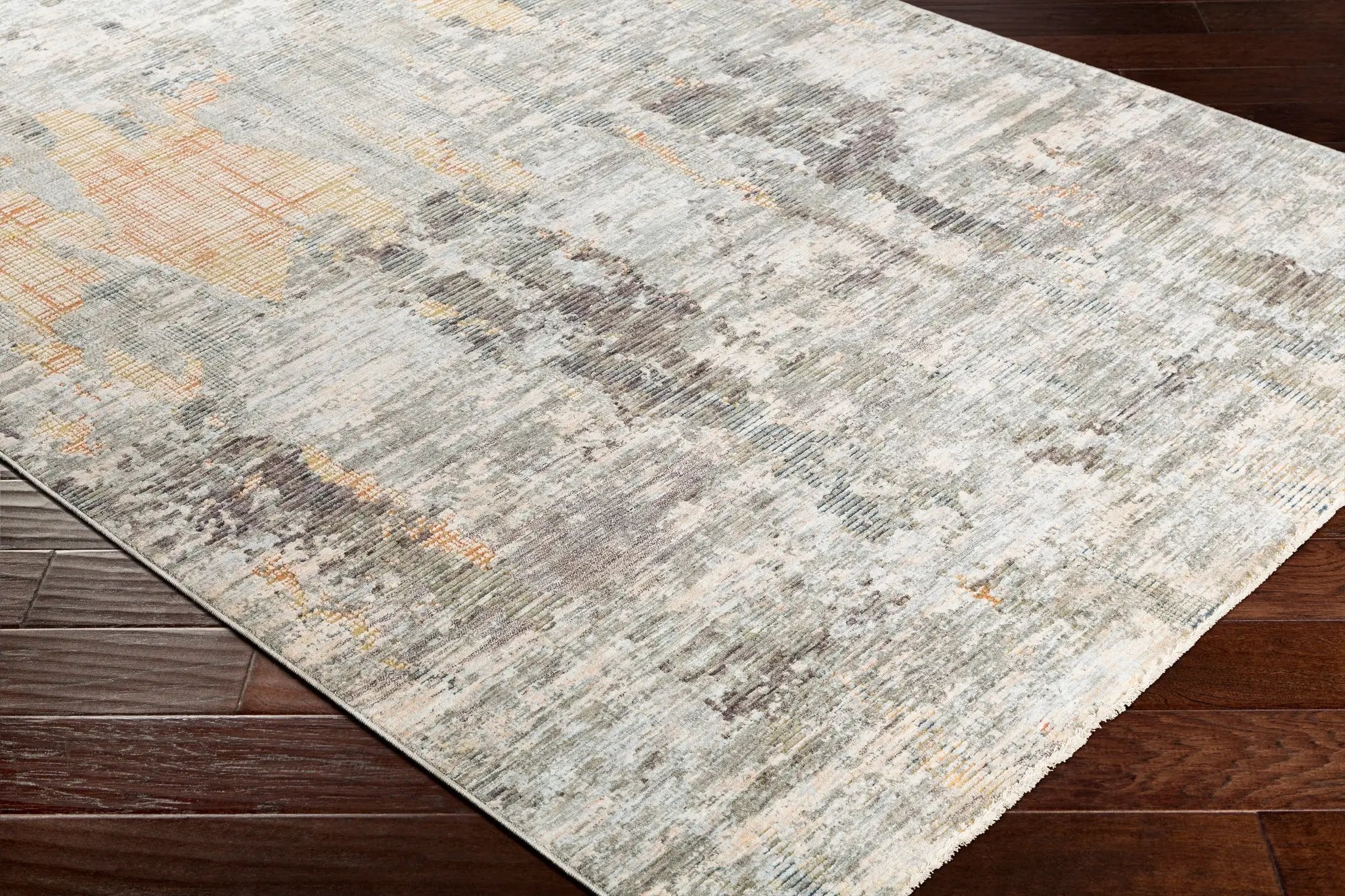Presidential PDT-2306 Light-Olive Area Rug by LIVABLISS