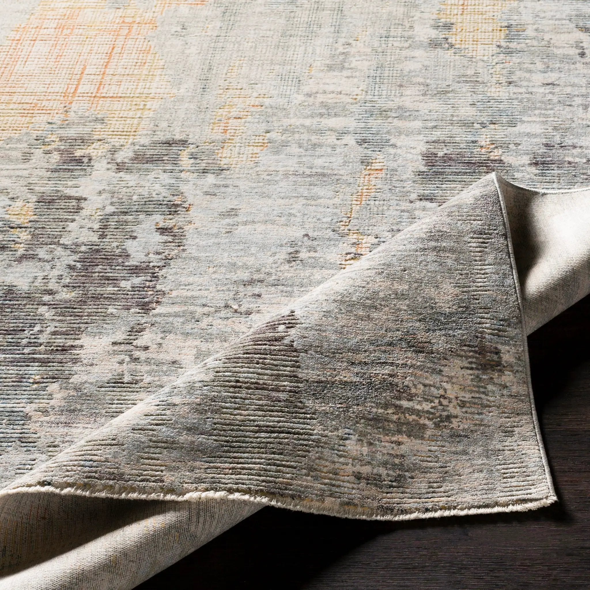 Presidential PDT-2306 Light-Olive Area Rug by LIVABLISS