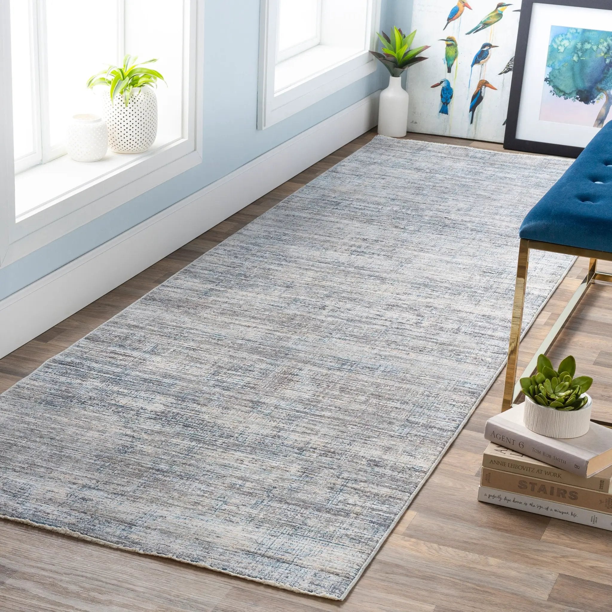 Presidential PDT-2308 Gray Area Rug by LIVABLISS