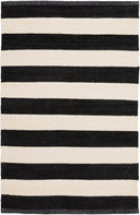 Surya Picnic PIC-4005 Black Area Rug by LIVABLISS