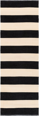 Surya Picnic PIC-4005 Black Area Rug by LIVABLISS