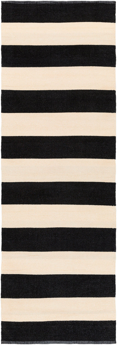 Surya Picnic PIC-4005 Black Area Rug by LIVABLISS